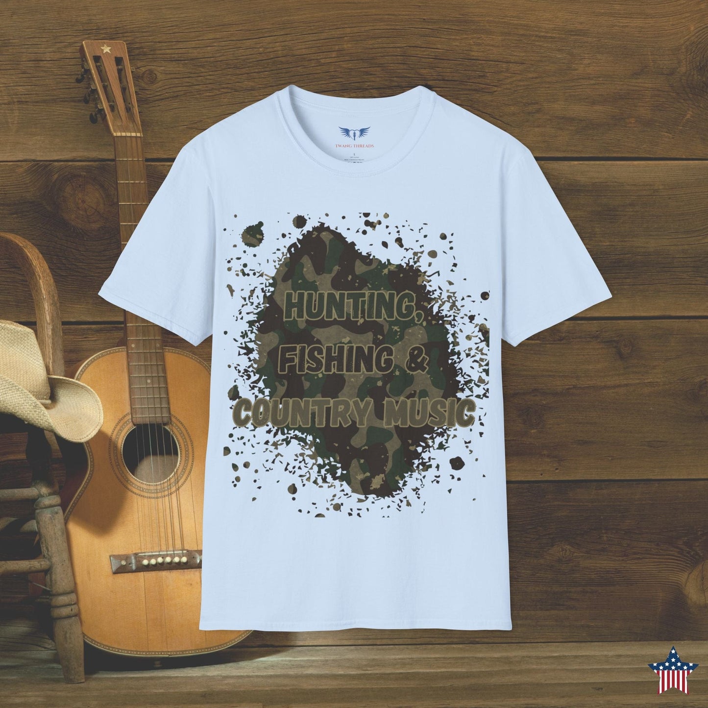 Hunting, Fishing & Country Music T-Shirt