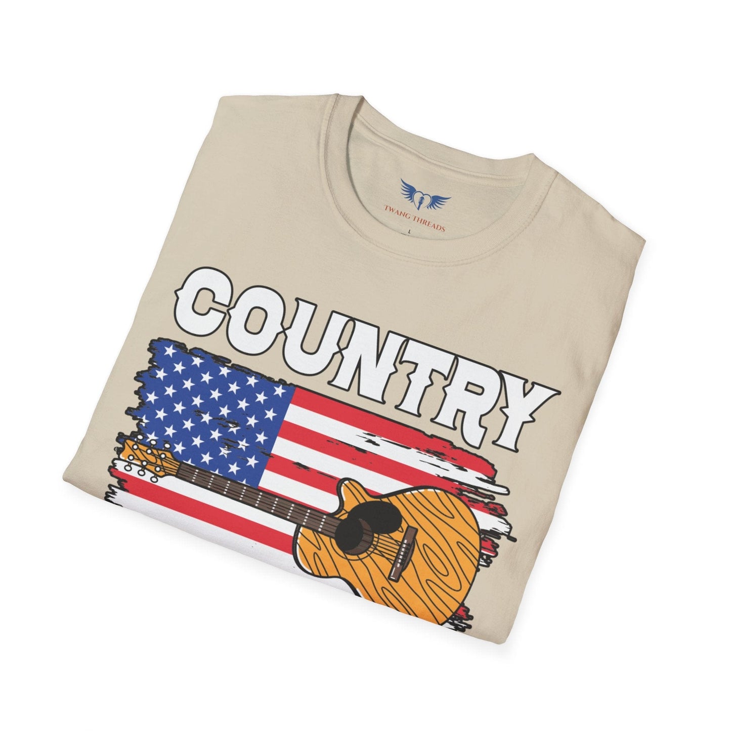 Country Music American Flag T-Shirt