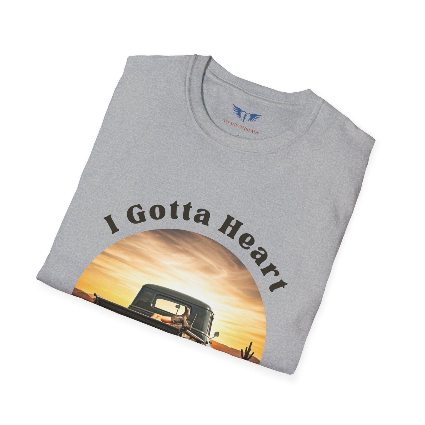 I Gotta Heart Like a Truck - Country Music T-Shirt