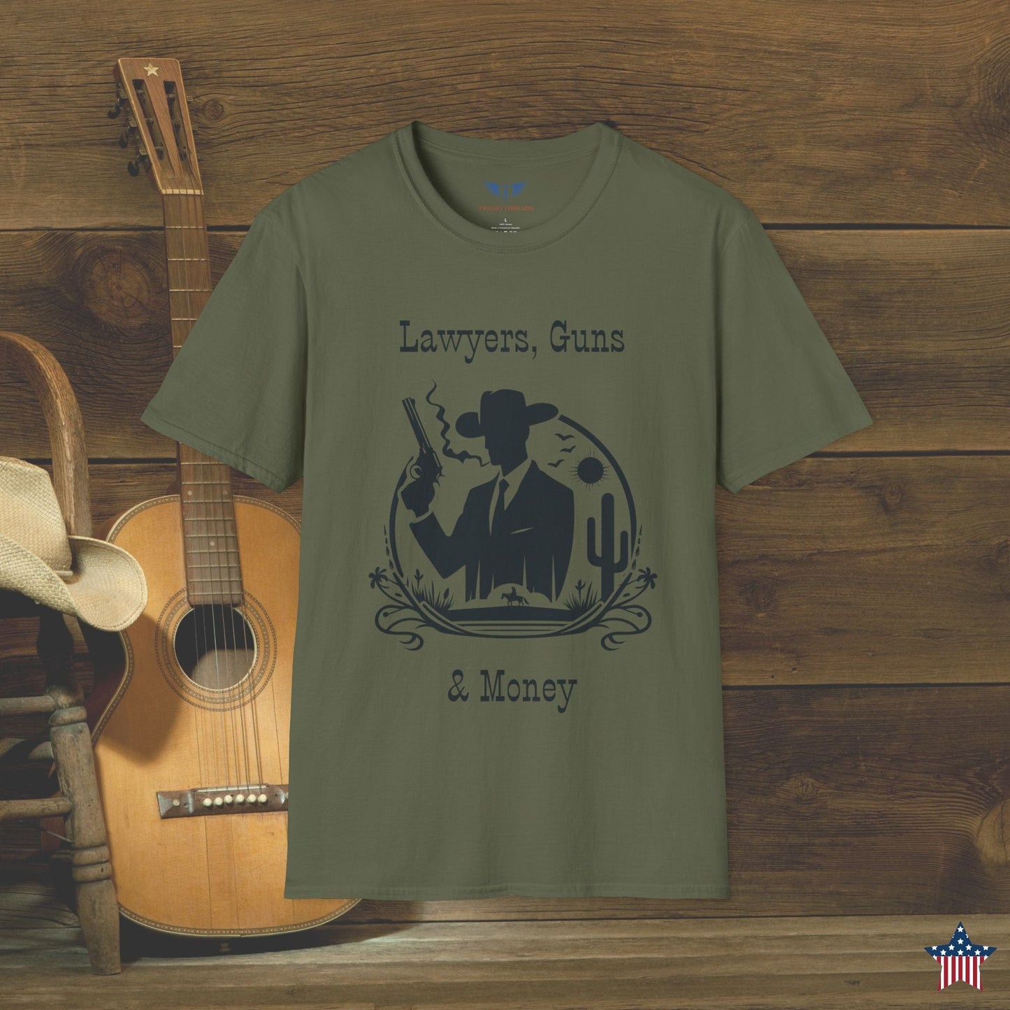 Lawyers, Guns & Money Cowboy T-Shirt