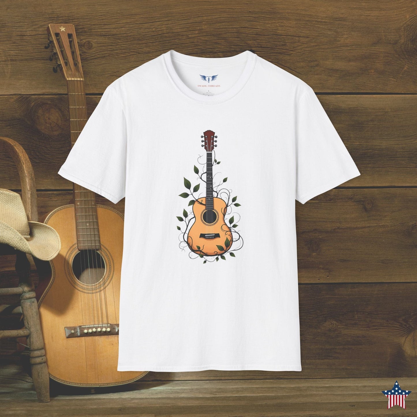 Guitar & Vines T-Shirt