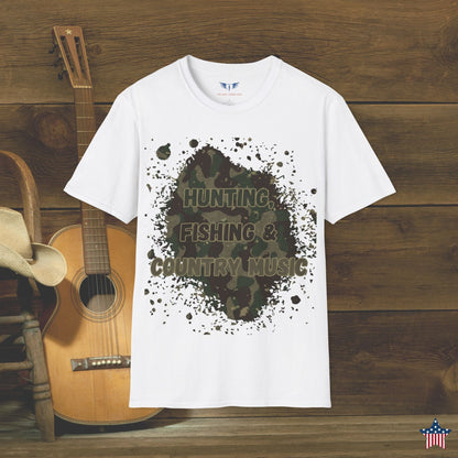 Hunting, Fishing & Country Music T-Shirt