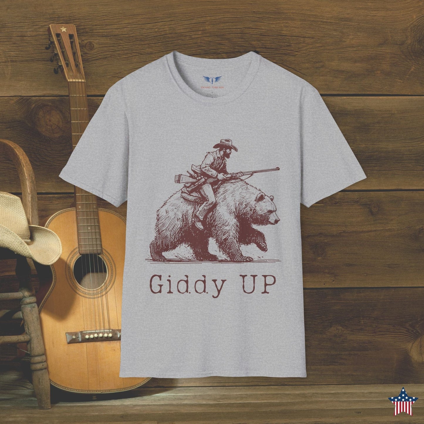 Giddy Up Bear T-Shirt