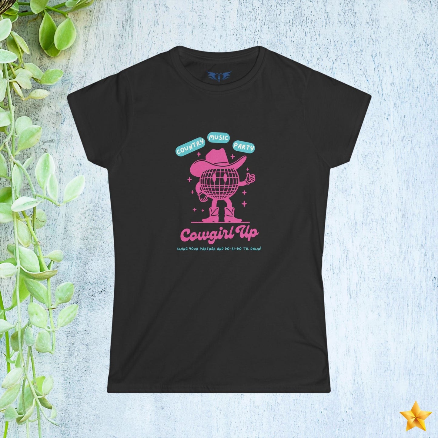 Disco Cowgirl Women's T-Shirt