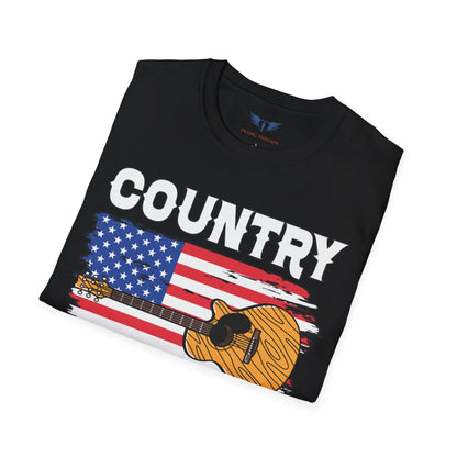 Country Music American Flag T-Shirt