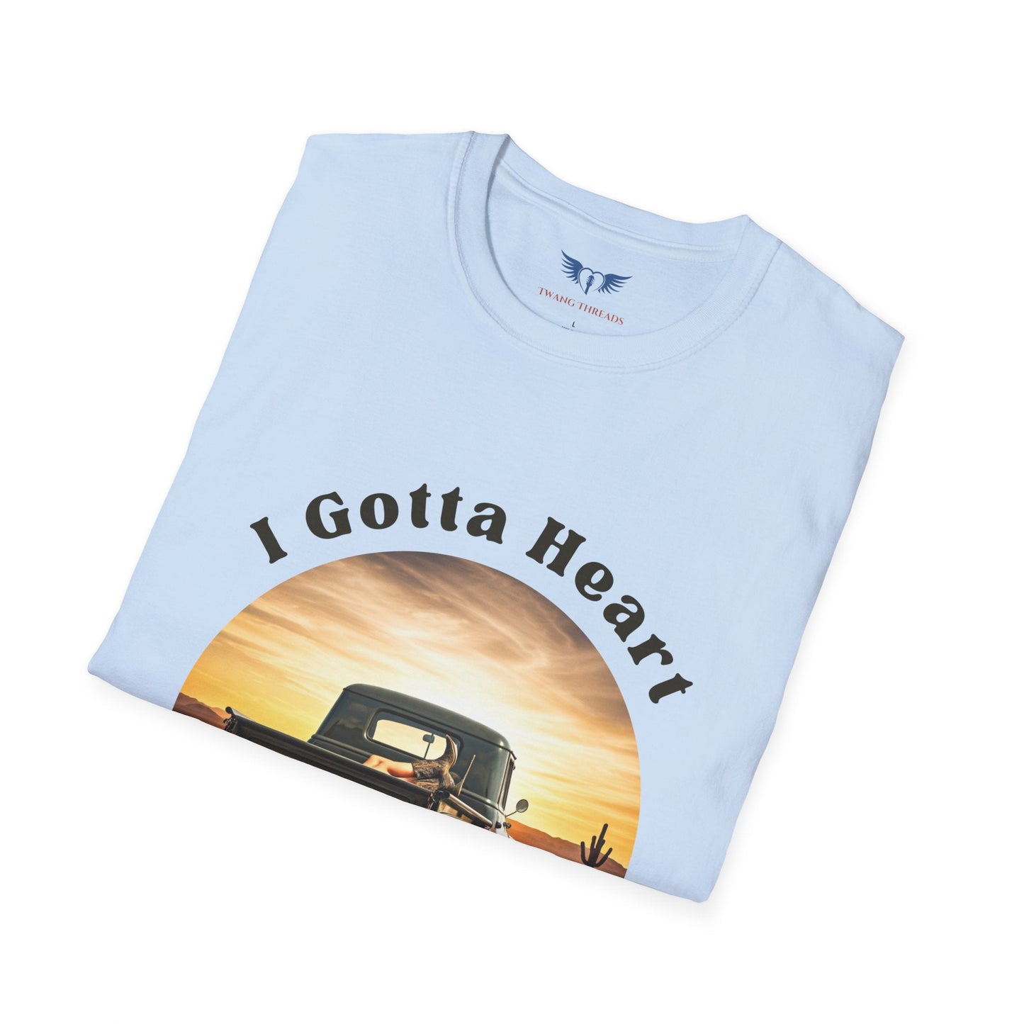 I Gotta Heart Like a Truck - Country Music T-Shirt