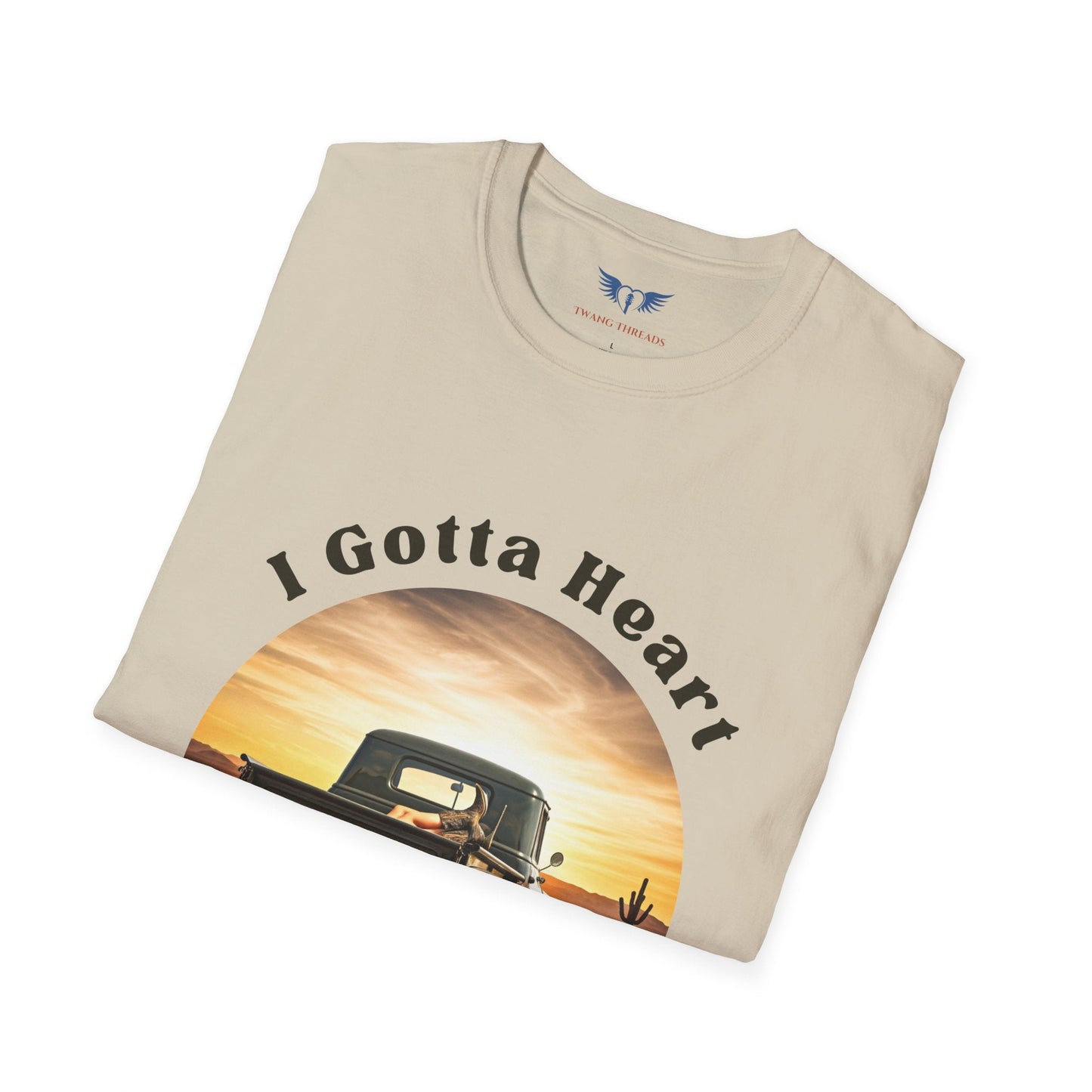 I Gotta Heart Like a Truck - Country Music T-Shirt