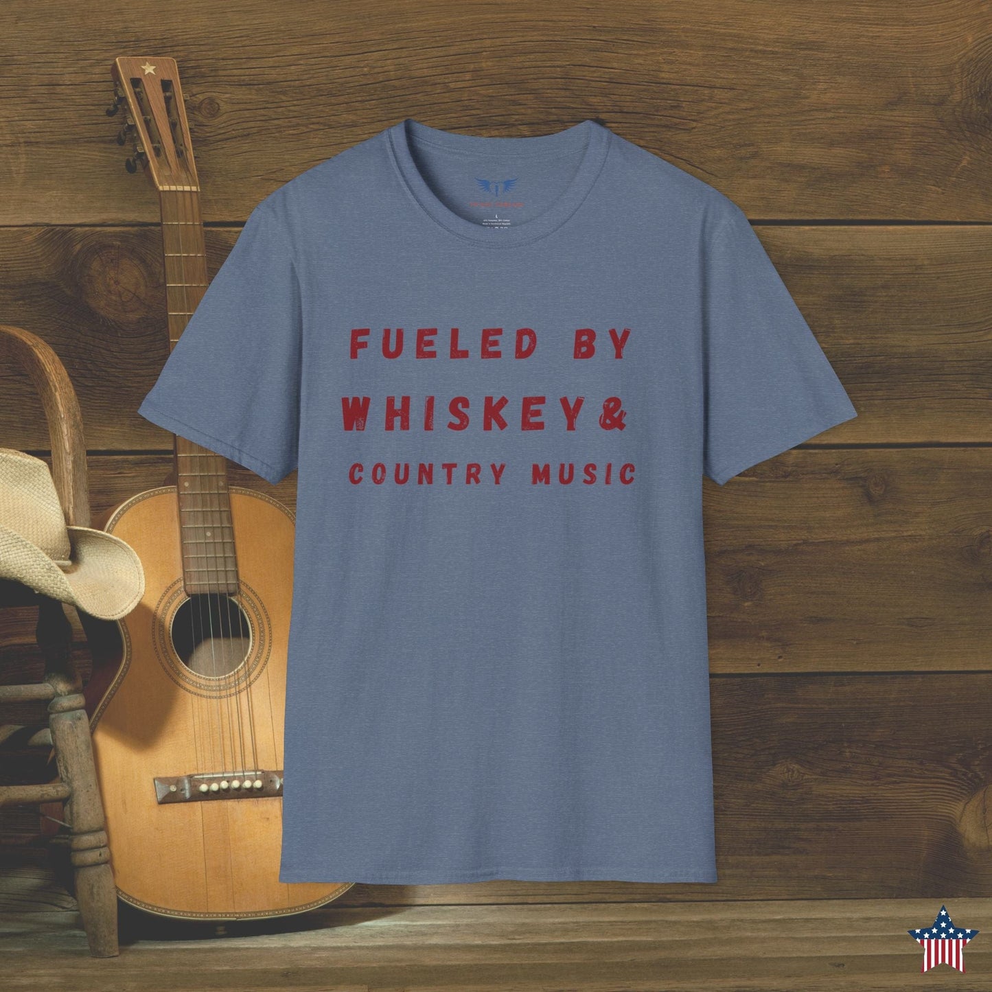 Fueled by Whiskey & Country Music T-Shirt