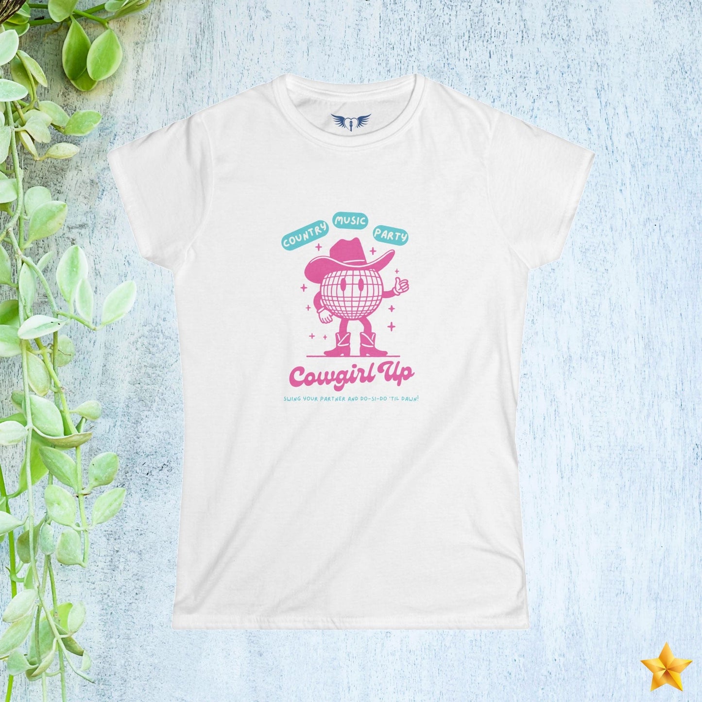 Disco Cowgirl Women's T-Shirt