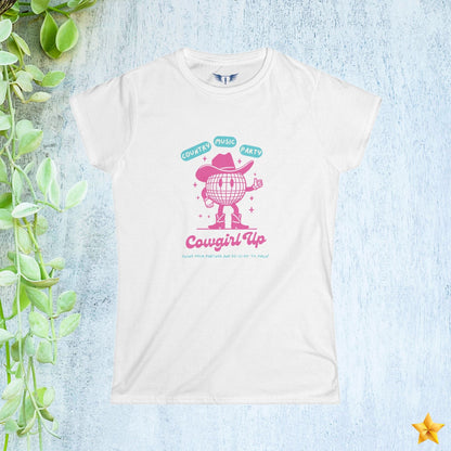 Disco Cowgirl Women's T-Shirt