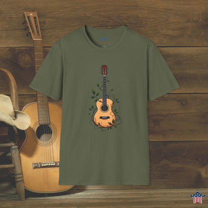 Guitar & Vines T-Shirt