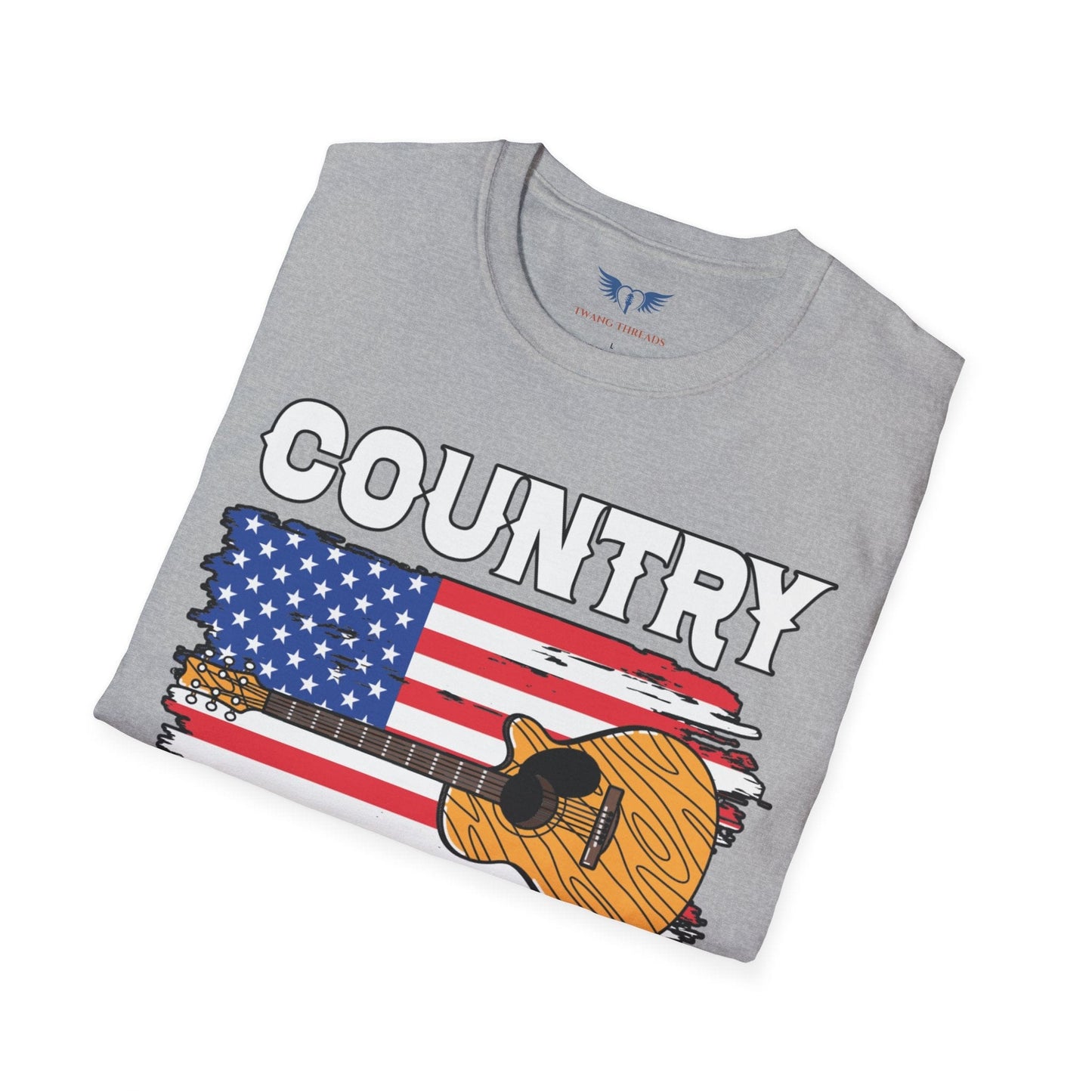 Country Music American Flag T-Shirt