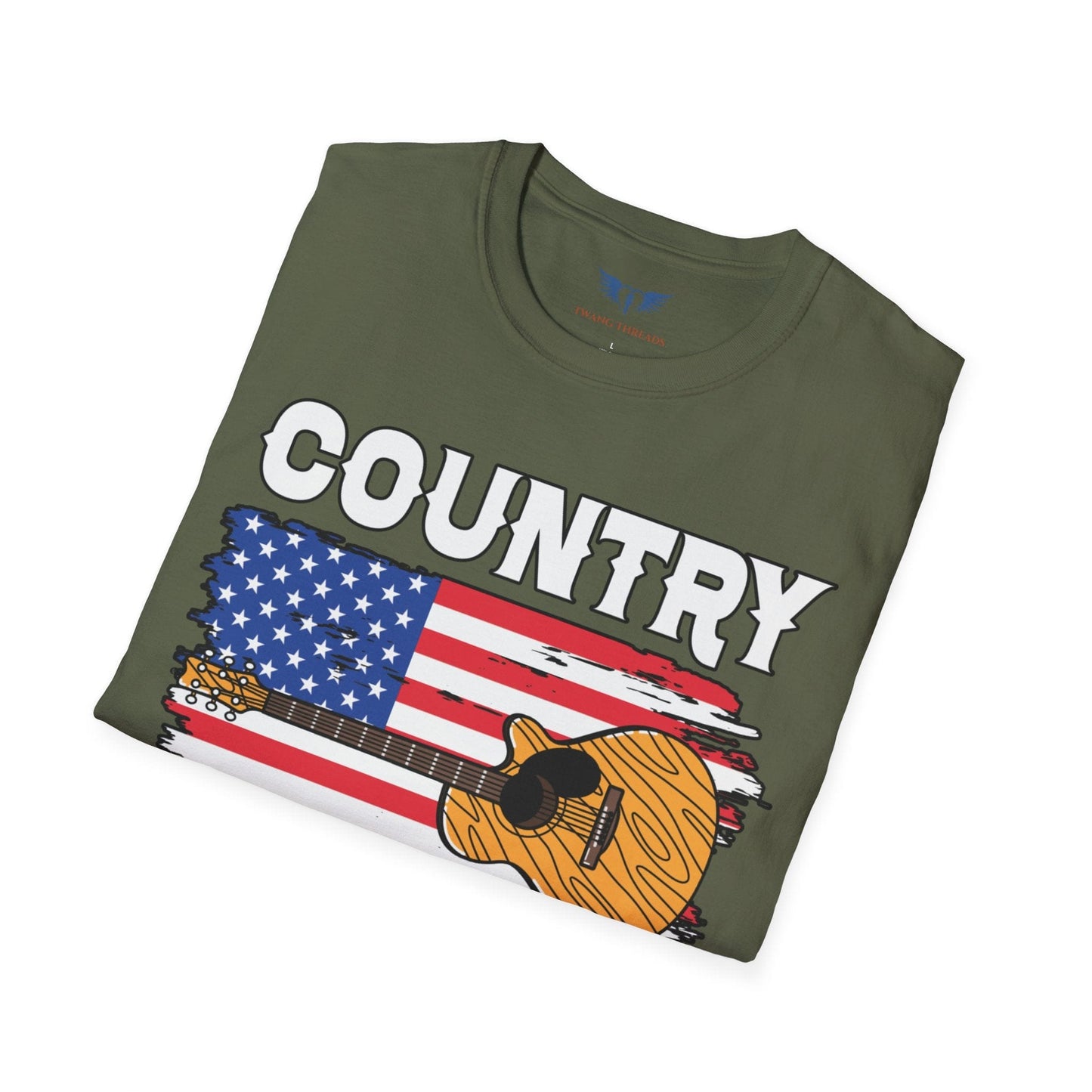 Country Music American Flag T-Shirt