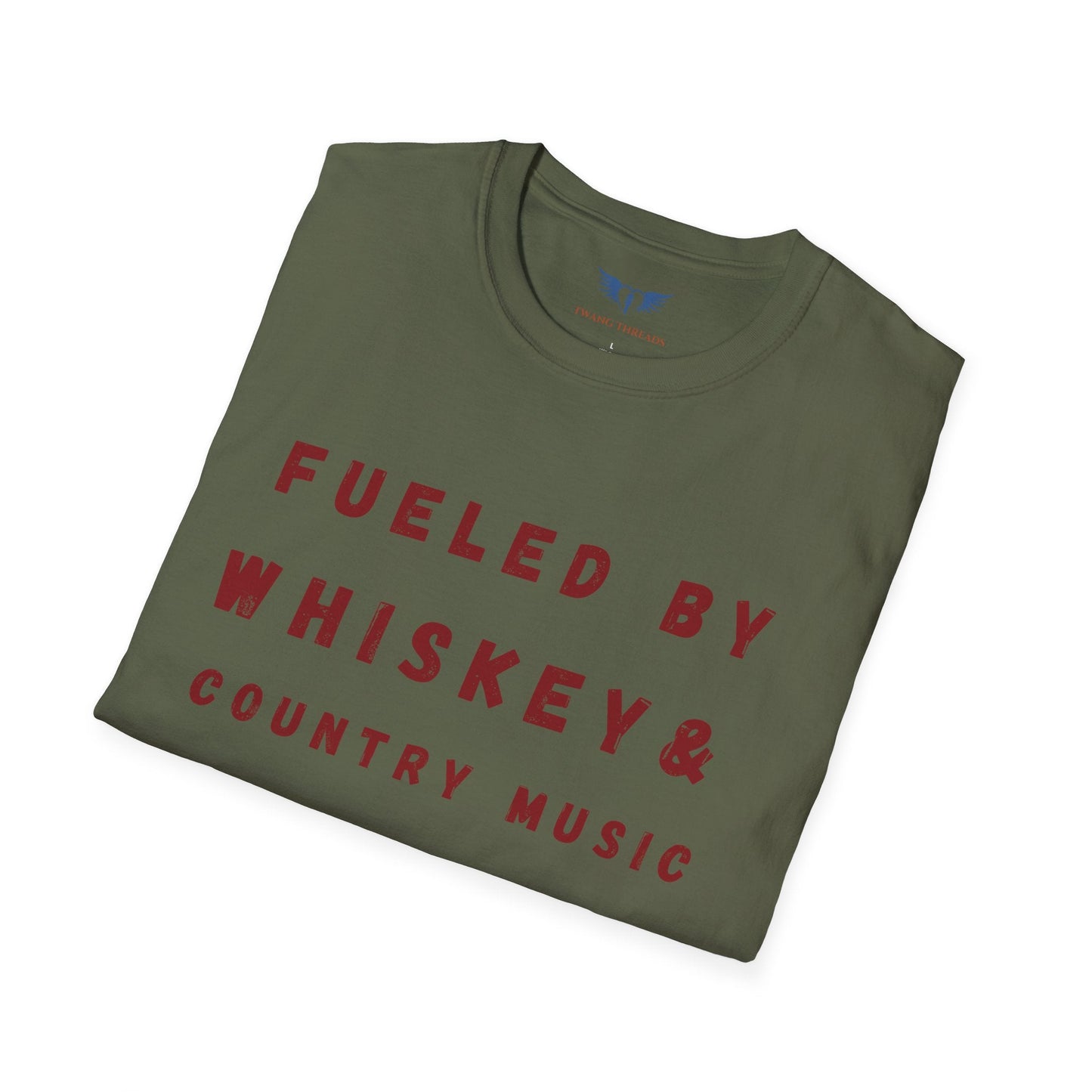 Fueled by Whiskey & Country Music T-Shirt