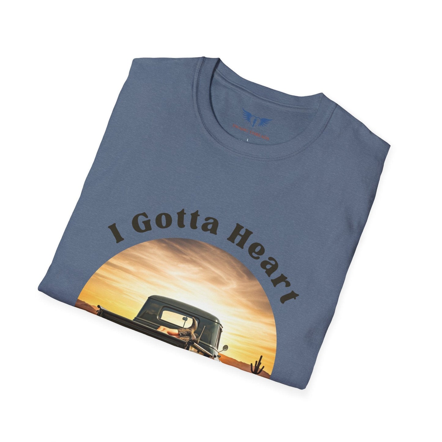 I Gotta Heart Like a Truck - Country Music T-Shirt