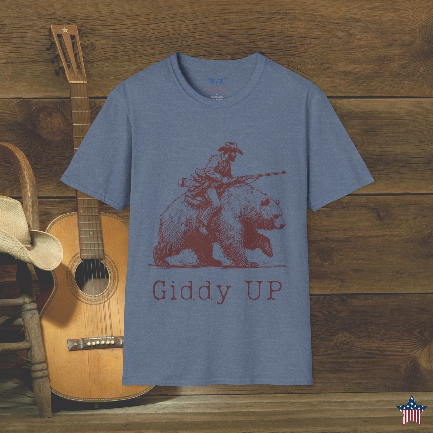 Giddy Up Bear T-Shirt