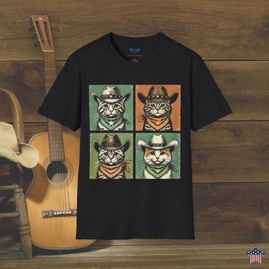 Cowboy Cat  T-Shirt